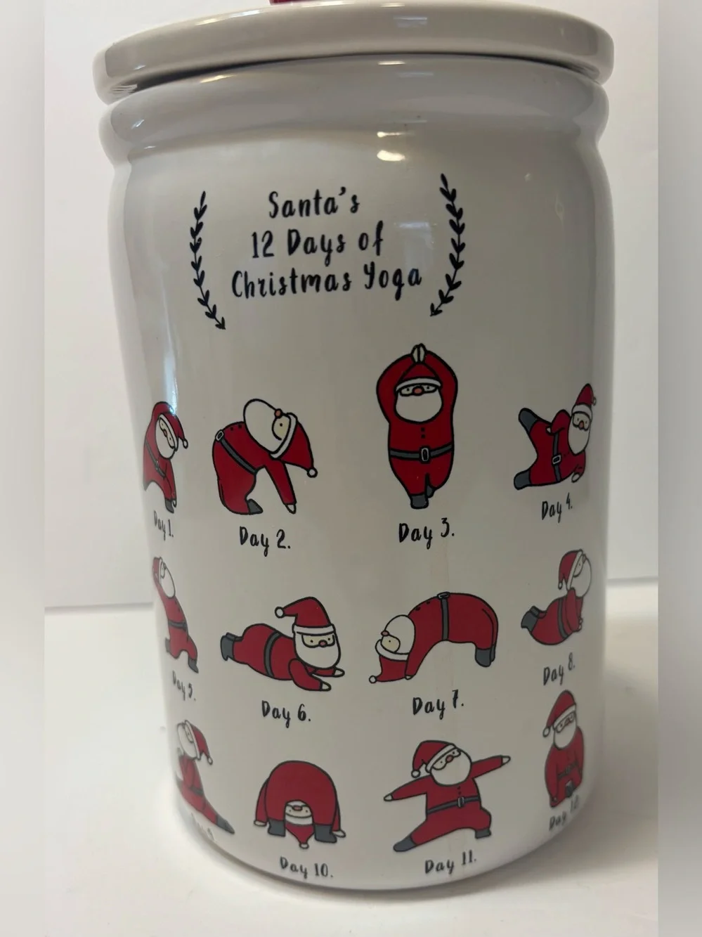 Magenta ceramic holiday